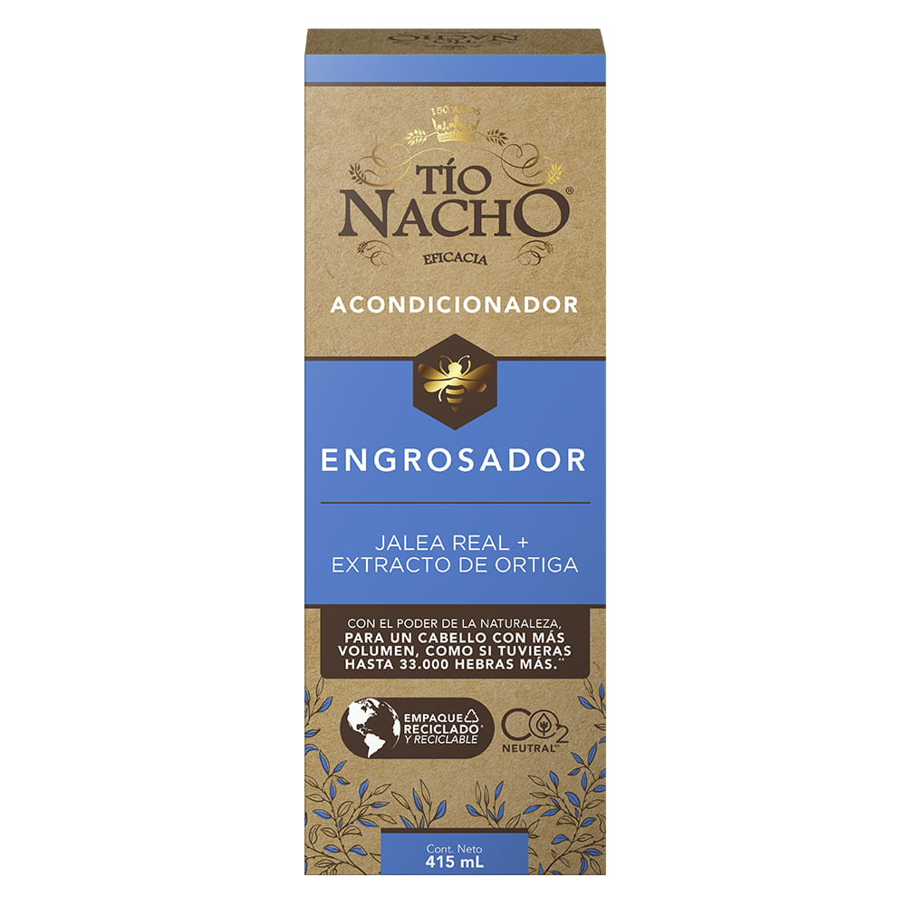 Acondicionador Herbolaria Milenaria Tio Nacho 415 ml
