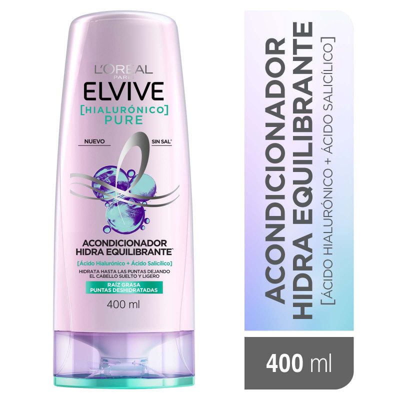 Acondicionador Hialuronico Pure Elvive 400 ml