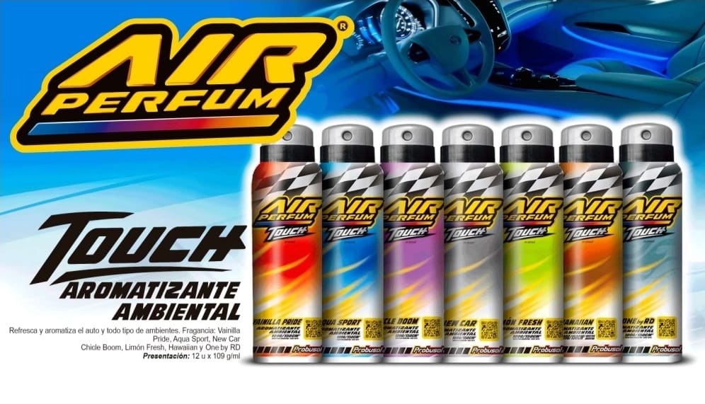 Air Perfum Touch Frahancias Varias RD90 109 Grs