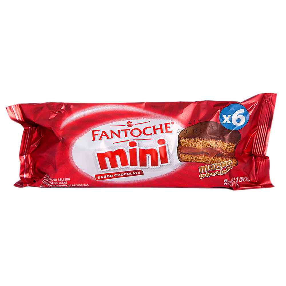 Alfajorcitos Negros Fantoche 150 Grs