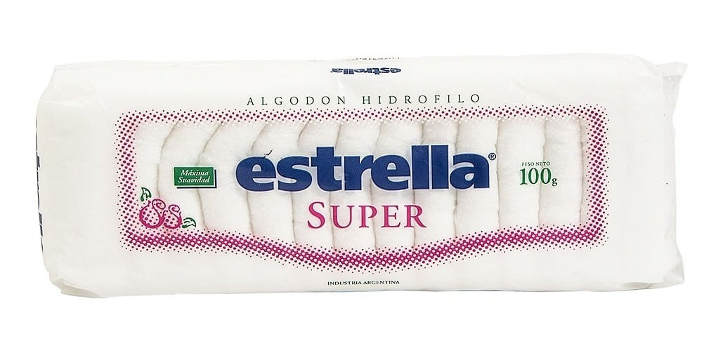 Algodon Super Estrella 100 Grs