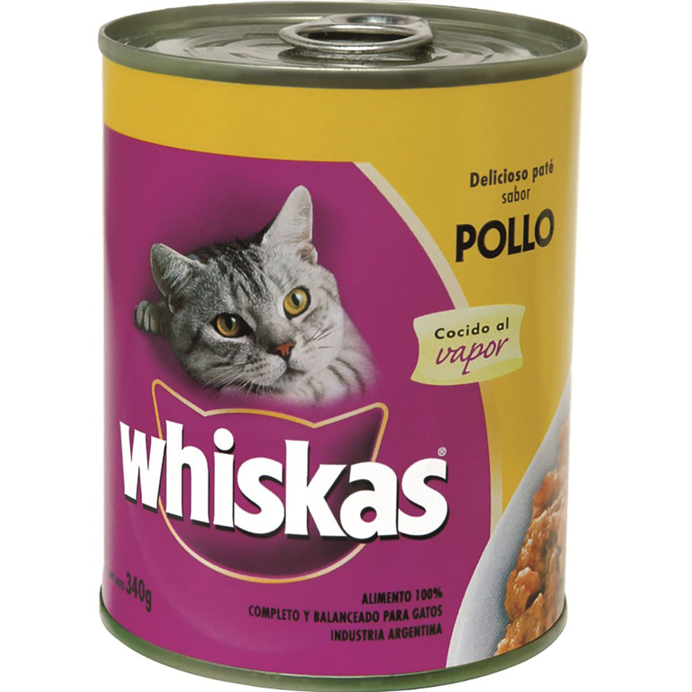 Alim.P/Gatitos Carne al Vapor Lat Whiskas 340 Grs