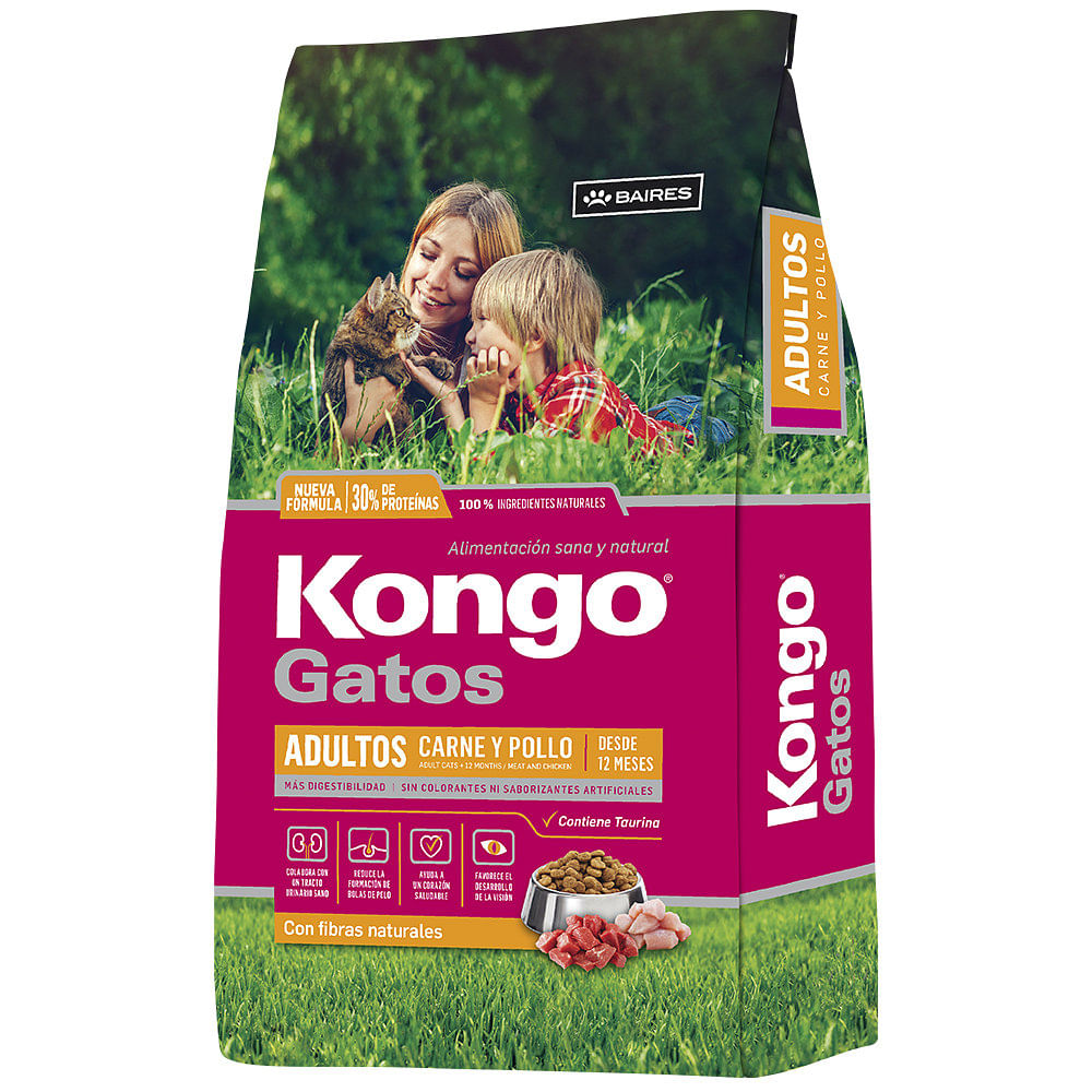 Alim.P/Gato Adulto Carne y Pollo Gati 1 Kgr