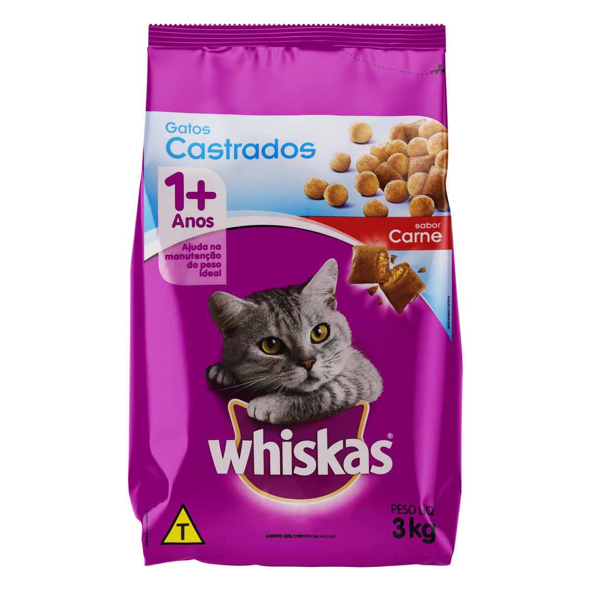 Alim.P/Gato Castrado Carne & Pollo Raza 10 Kgr