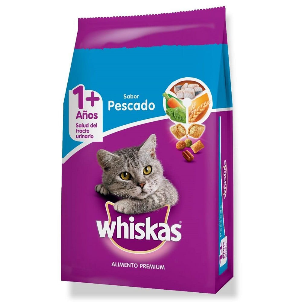 Alim.P/Gato Pescado Whiskas 500 Grs