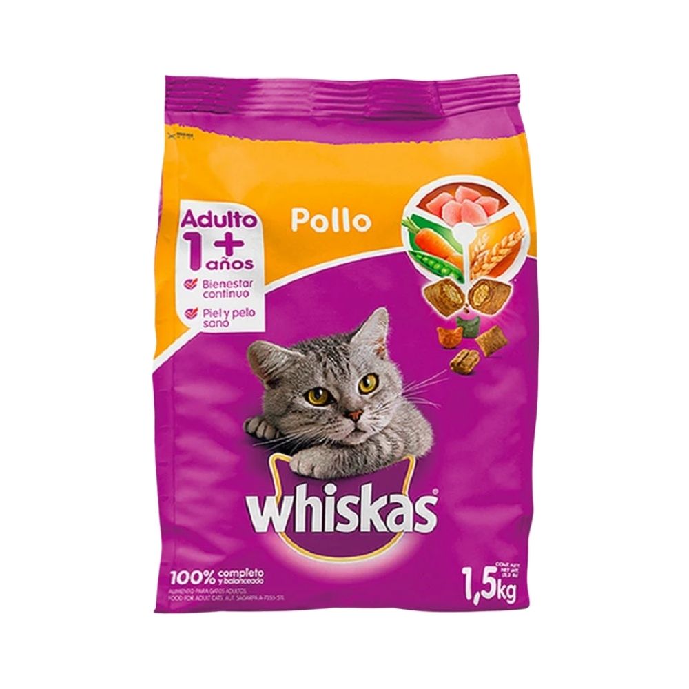 Alim.P/Gato Pollo Whiskas 1 Kgr