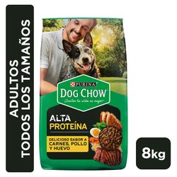 Alim.P/Perro Ad.Alta Proteina CPH Dog Chow 8 Kgr