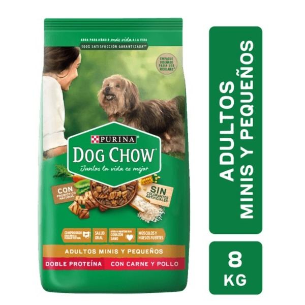 Alim.P/Perro Ad.Mini Triple Proteina Ex Dog Chow 8 Kgr