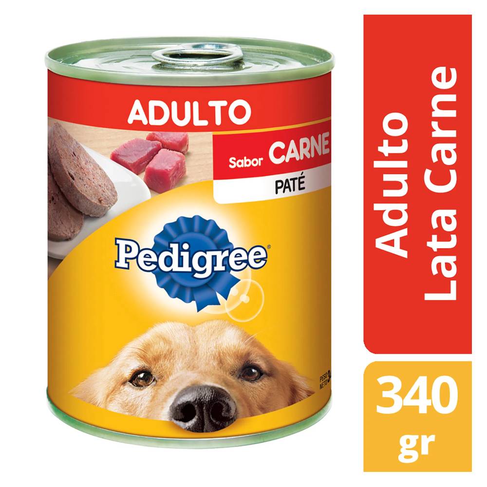 Alim.P/Perro Carne Lata Pedigree 340 Grs