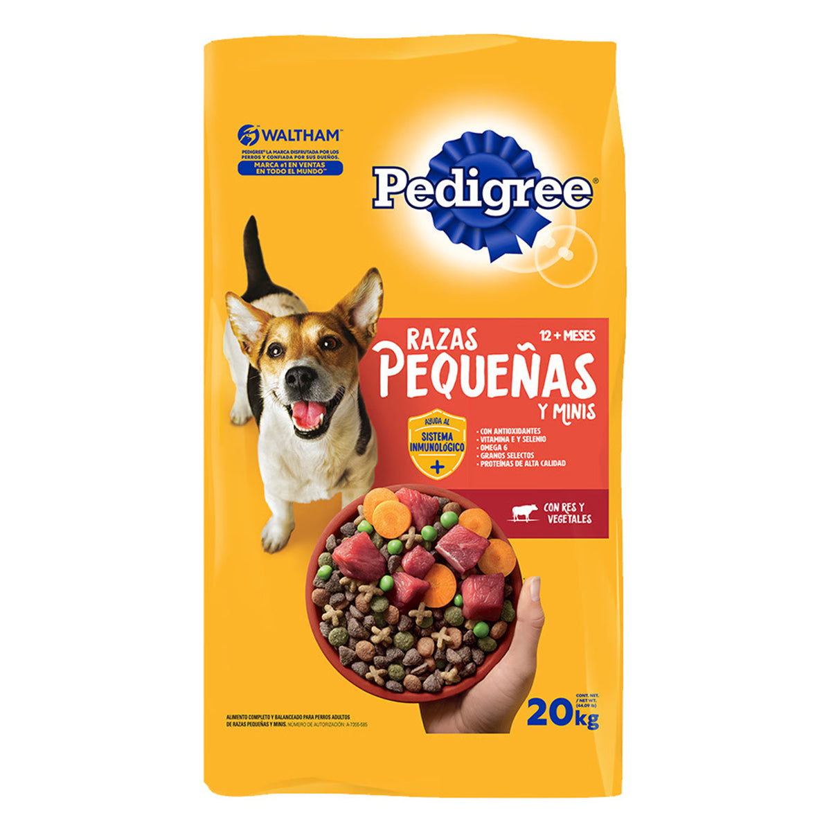 Alim.P/Perro Carne Razas Pequeñas Raza 20 Kgr