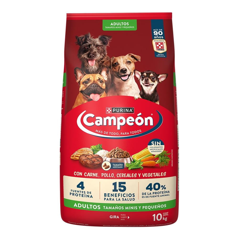 Alim.P/Perro Peq. Carne Pollo & Vegetal Pedigree 1.500 Kgr