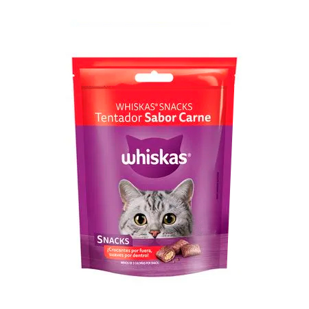 Alim.Snack P/Gato Carne Whiskas 40 Grs