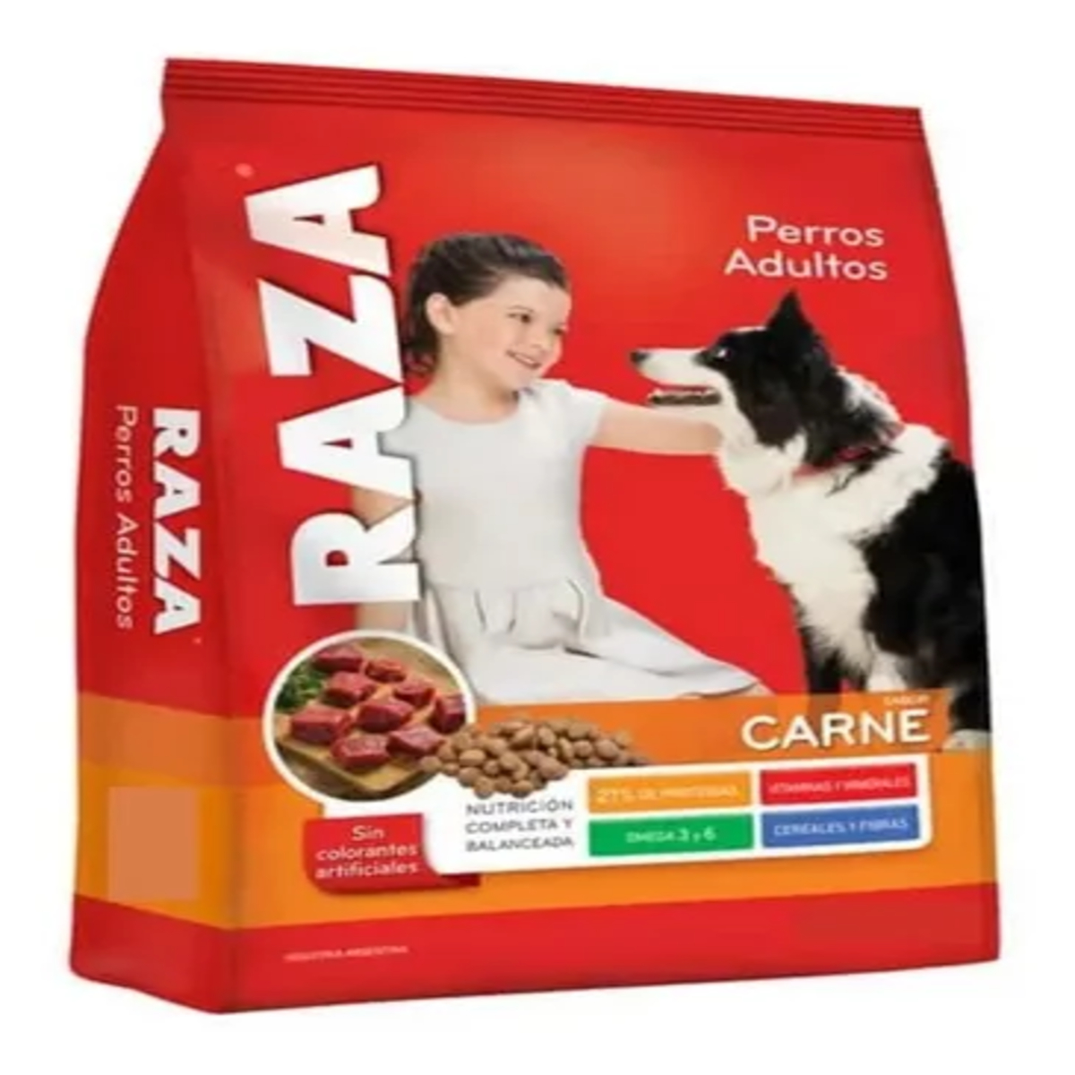 Alimento P/Perro Carne 21+2Kg Raza 23 Kgr