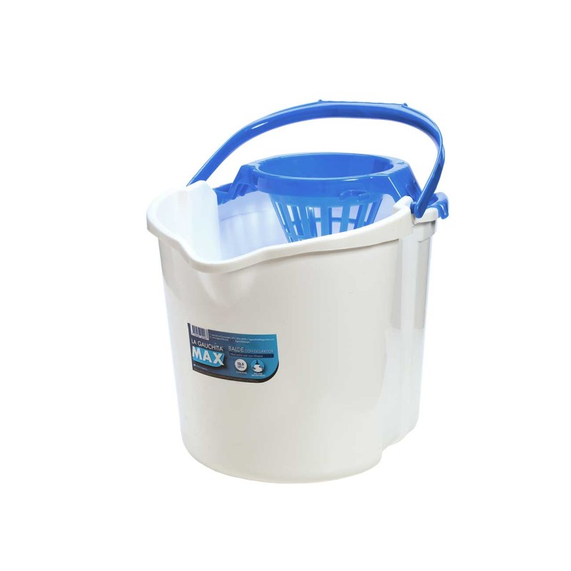 Balde Plastico Premium 12.5 Lt. La Gauchita 1 Un