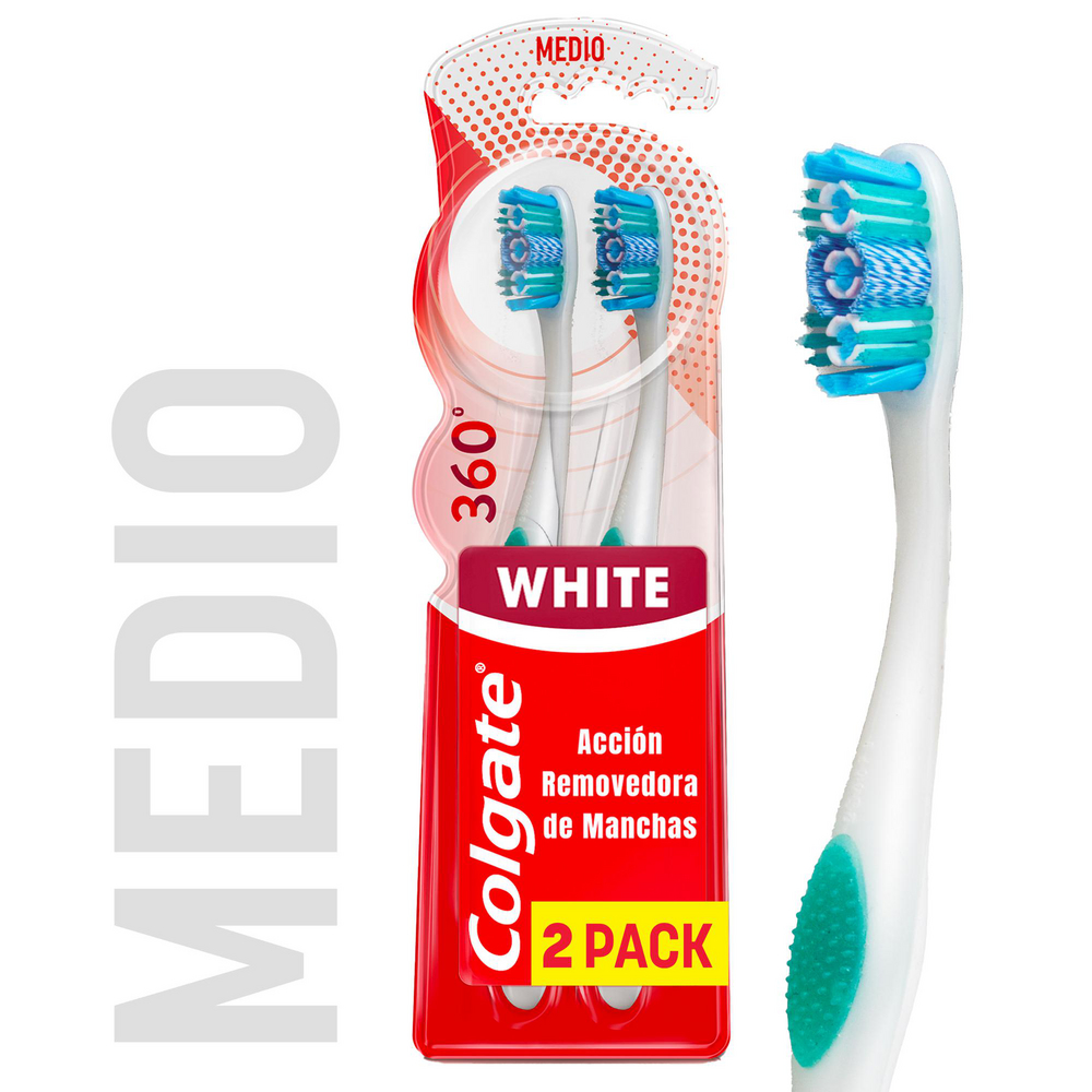 Cepillo Dental 360 Luminous M.2x1 Colgate 2 Un