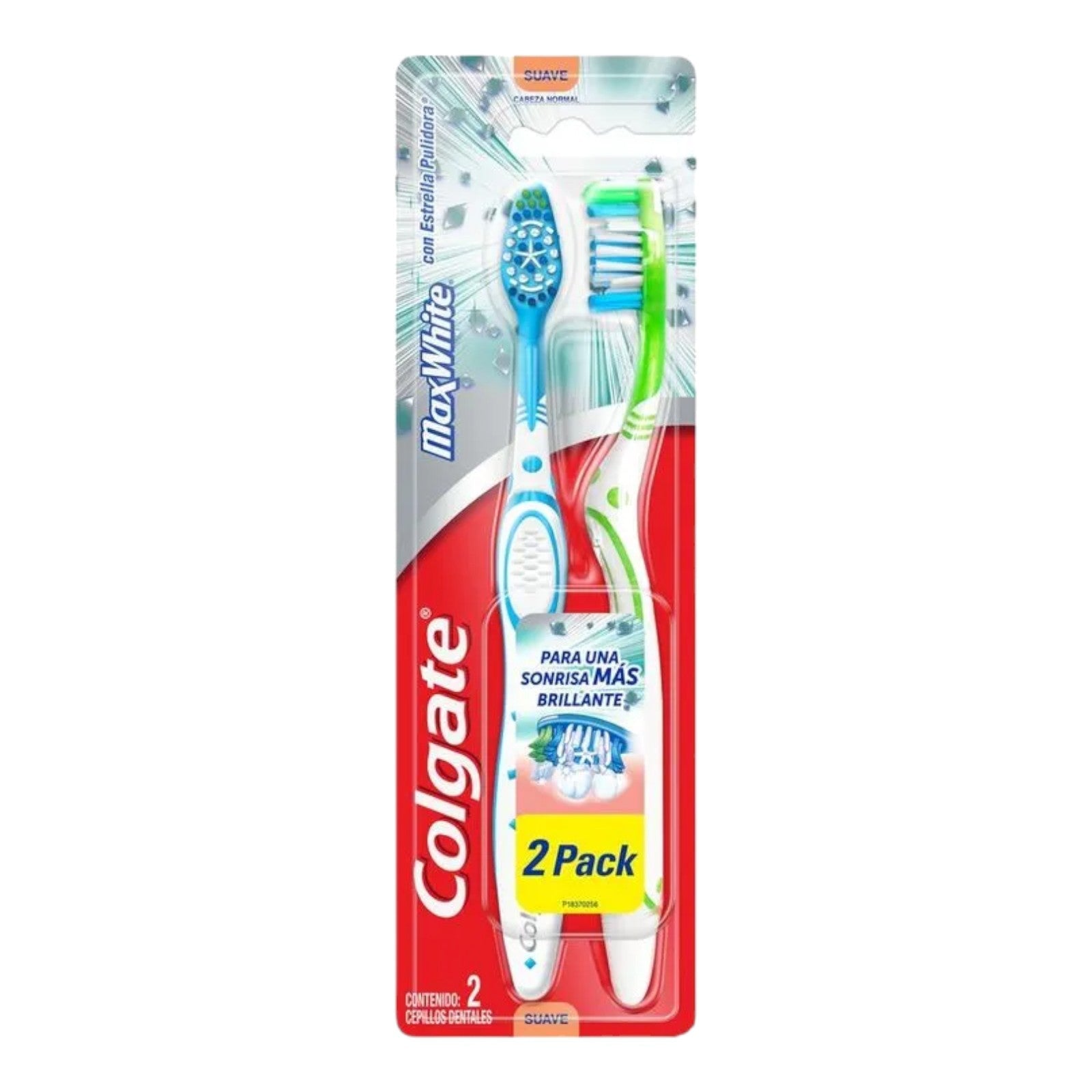 Cepillo Dental Max White x2 Colgate 2 Un