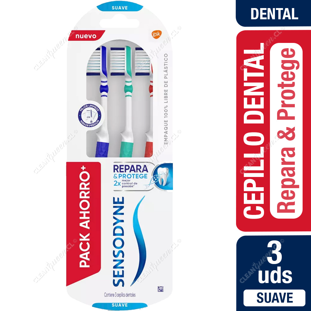 Cepillo Dental Repara y Protege Sensodyne Un
