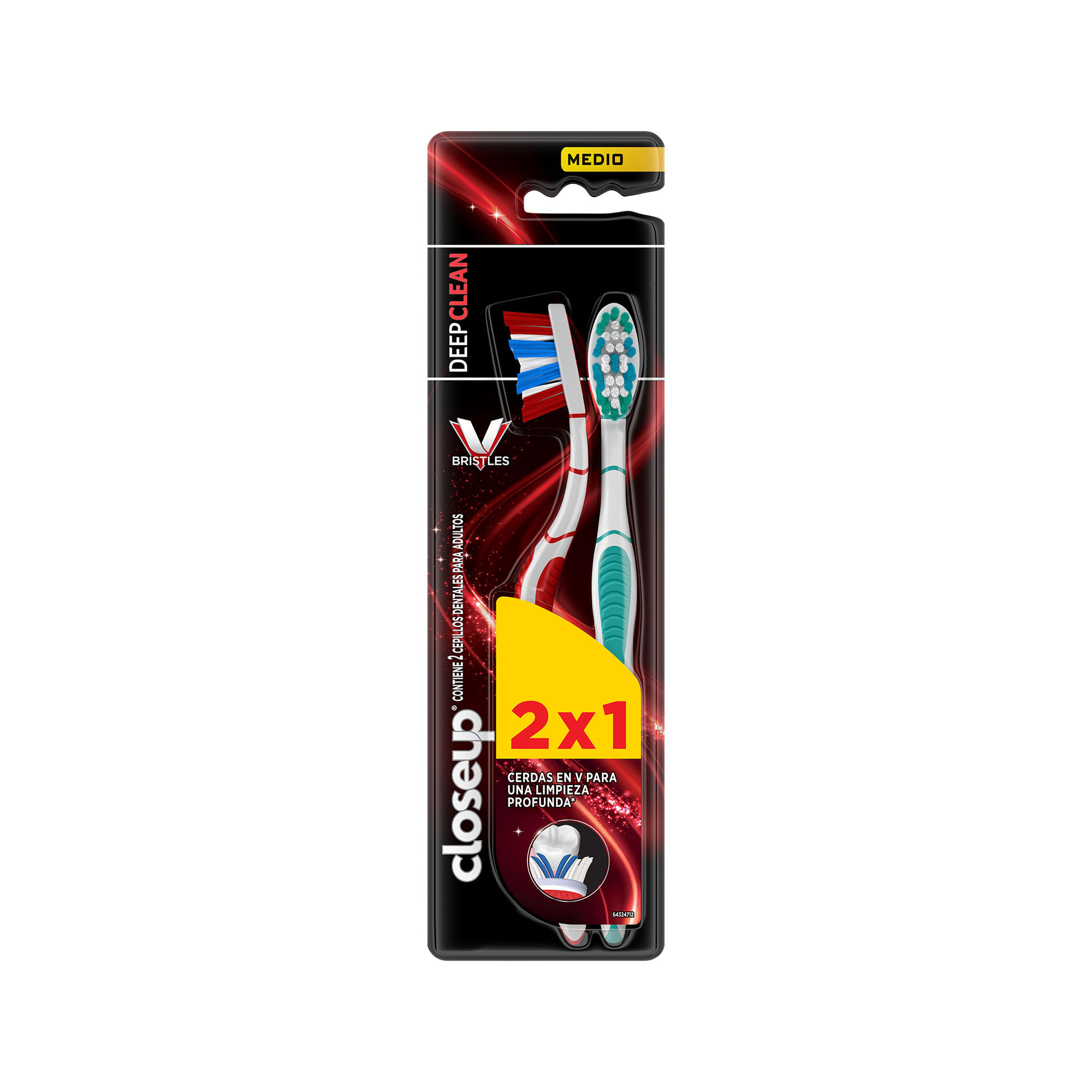 Cepillo Dental Triple Accion M 2x1 Colgate 2 Un