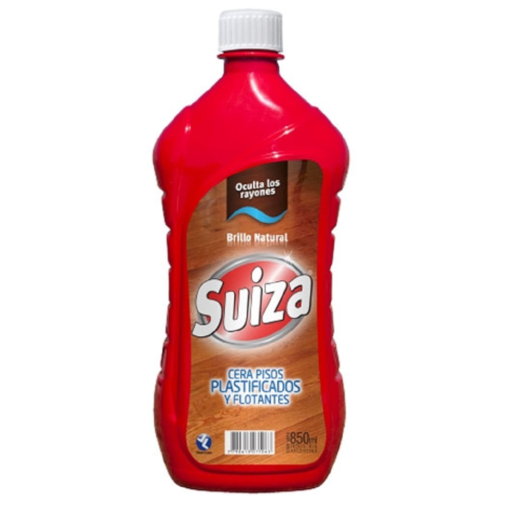 Cera Liq. Pisos Plastificados Natural Suiza 850 ml
