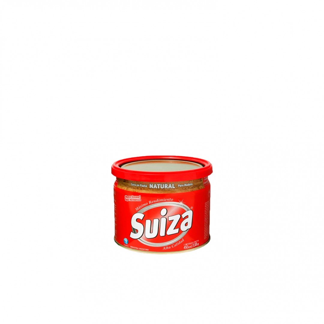 Cera Pasta Natural Lata Suiza 450 cc