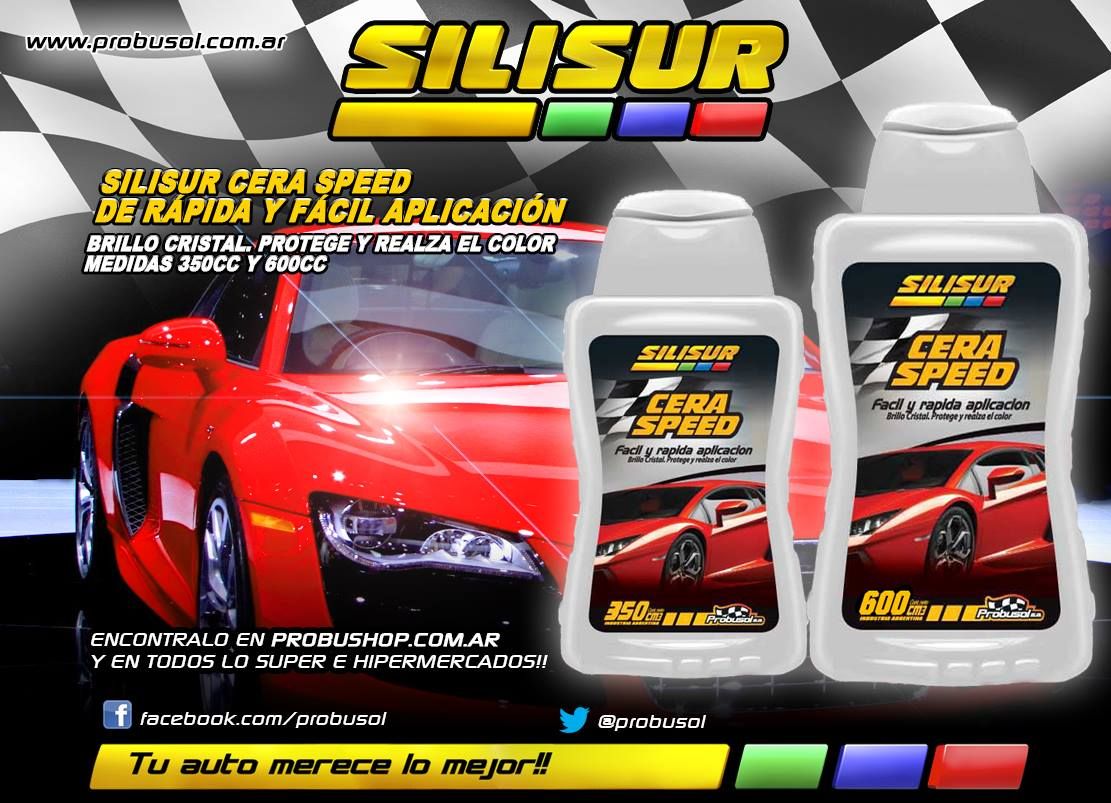 Cera Speed con Carnauba Silisur 600 cc