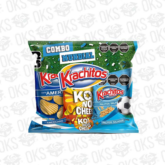 Combo Mundial Krachitos 305 Grs