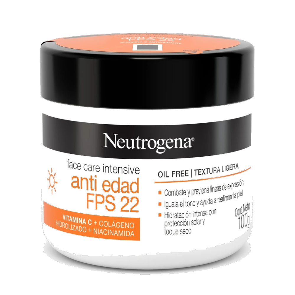 Crema Antiedad FPS22 Neutrogena 100 Grs