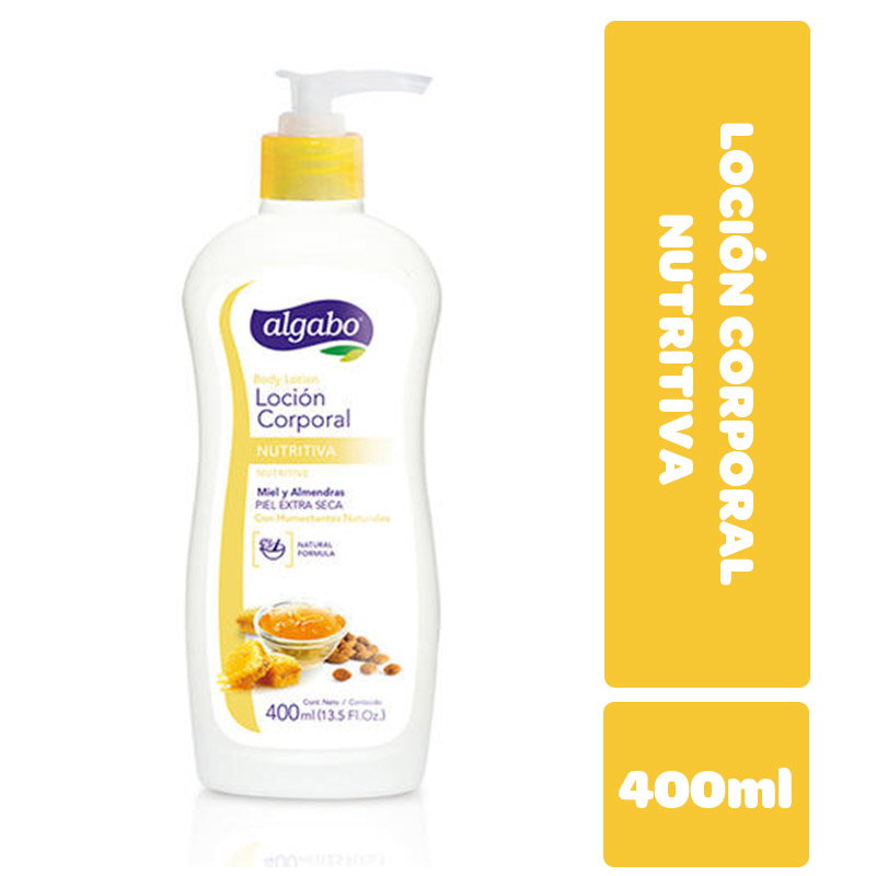 Crema Corporal Aloe y Manzanilla Algabo 400 ml