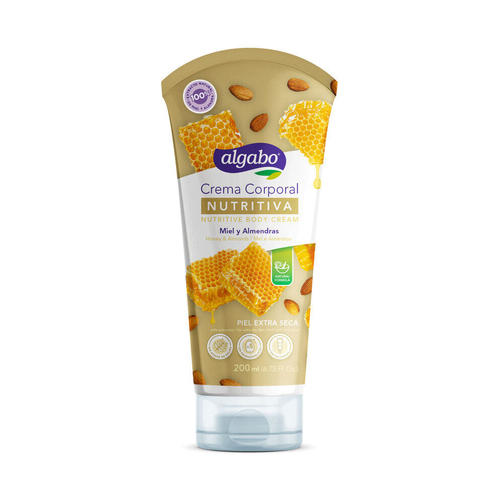 Crema Corporal Miel y Almendras Algabo 400 ml