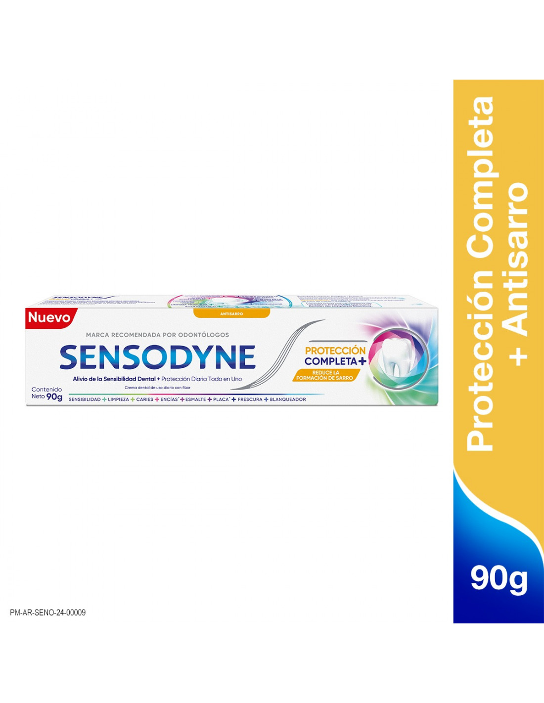Crema Dental Antisarro Proteccion Compl Sensodyne 90 Grs