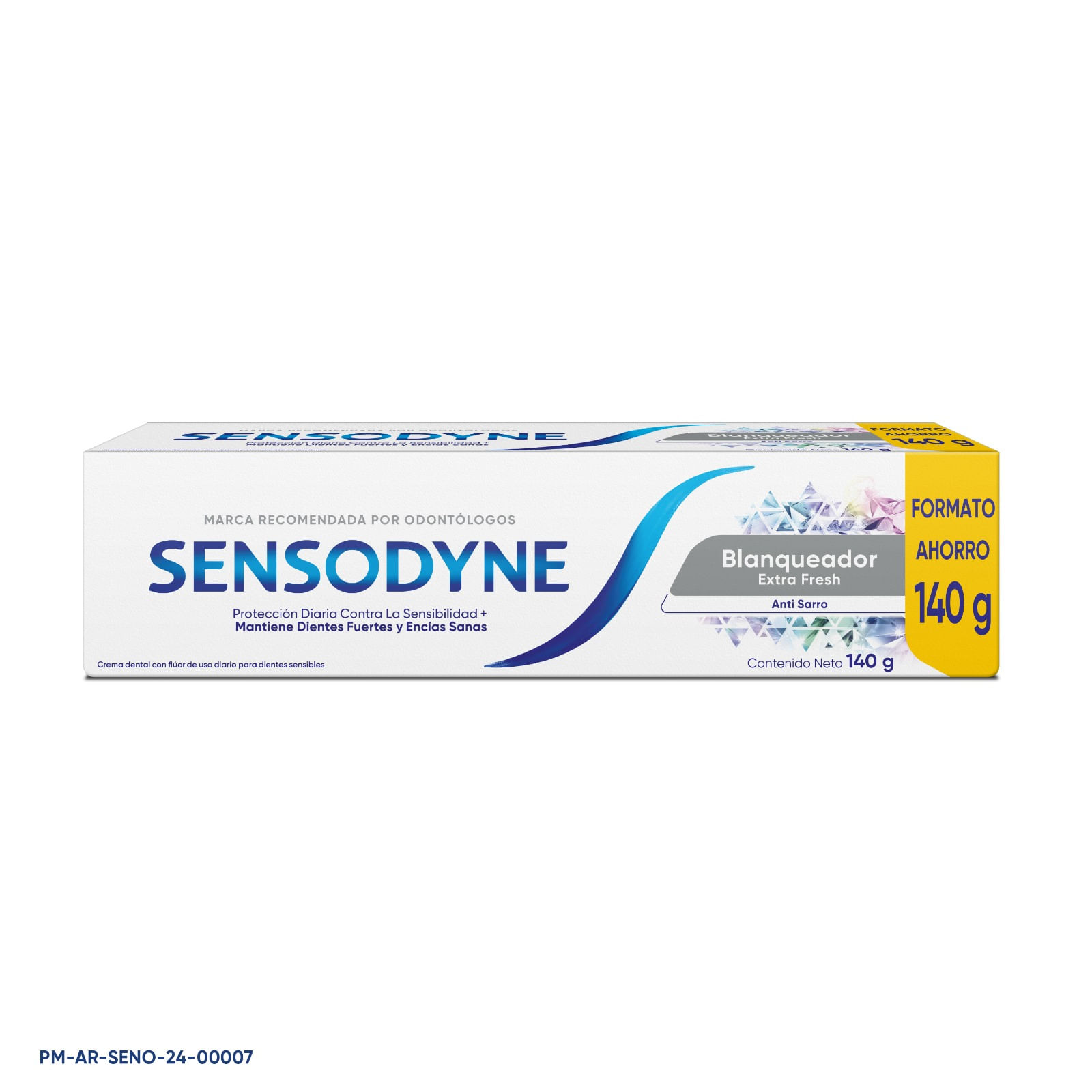 Crema Dental Blanqueadora Extra Fresh Sensodyne 90 Grs