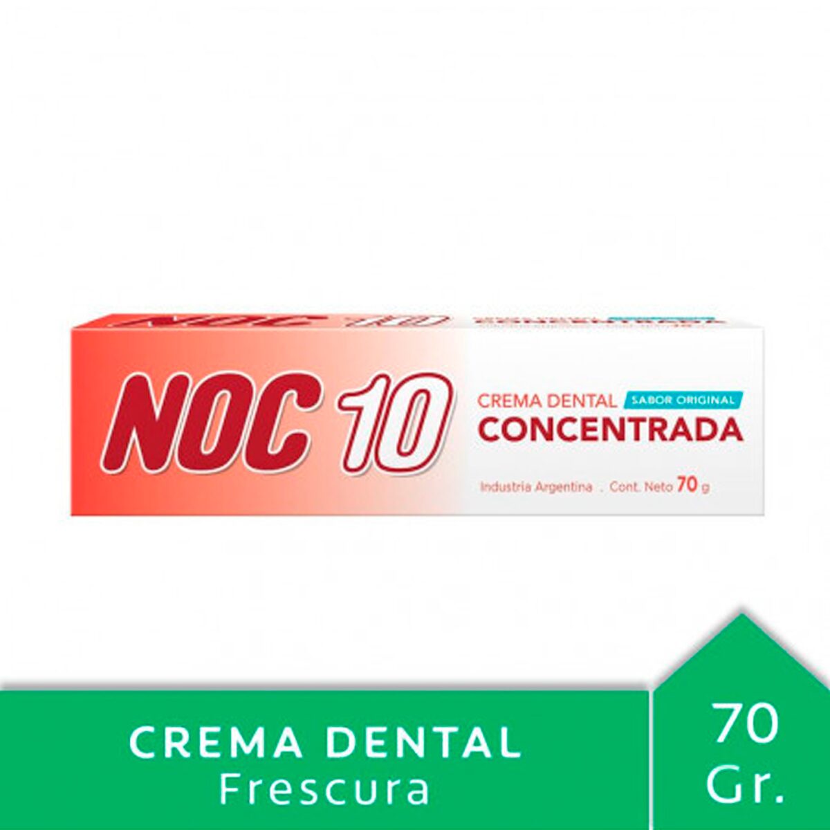 Crema Dental Concentrada Noc 10 70 Grs