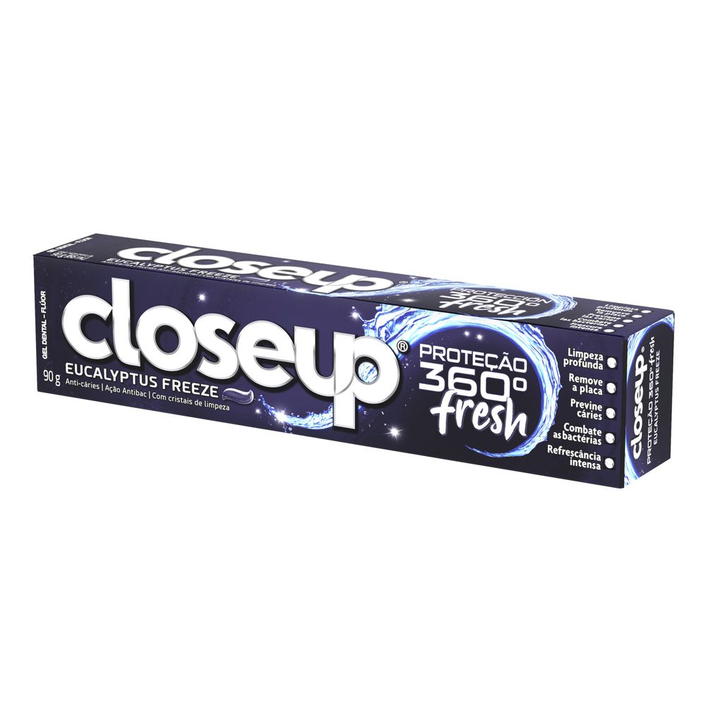 Crema Dental Eucalypto Freeze 360°Fresh Close Up 90 Grs