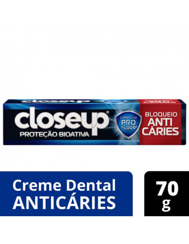 Crema Dental ProActive Bloqueo AntiCari Close Up 70 Grs
