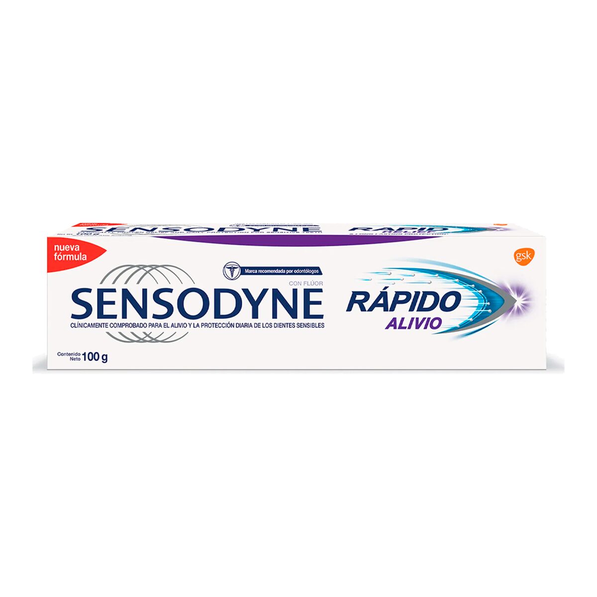 Crema Dental Rapido Alivio Sensodyne 100 Grs