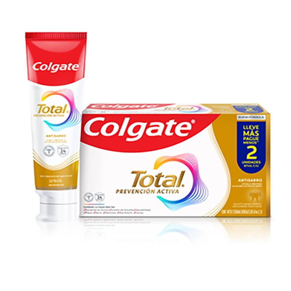 Crema Dental Total Prevencion Activa Or Colgate 50 Grs