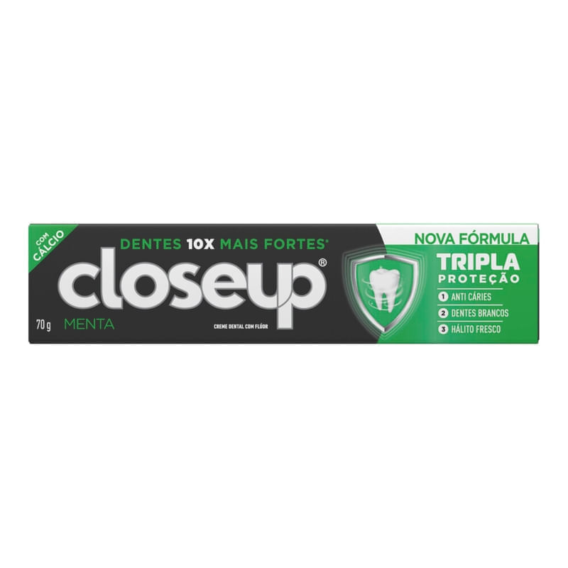Crema Dental Triple Proteccion Menta Close Up 70 Grs