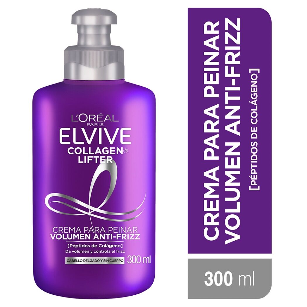 Crema P/Peinar Collagen Lifter Elvive 250 ml