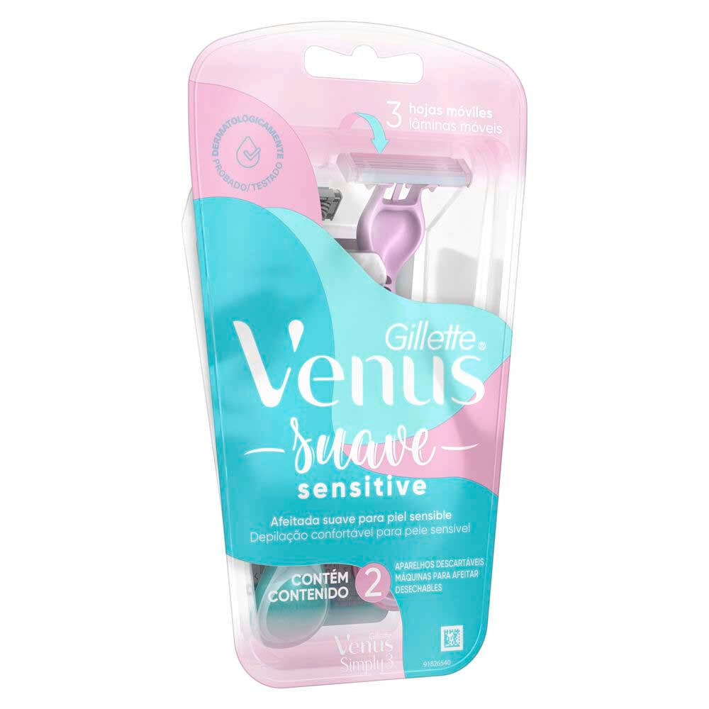 Crema Protectora P/Afeitar Suave y Lisa Venus Gillette 150 Grs