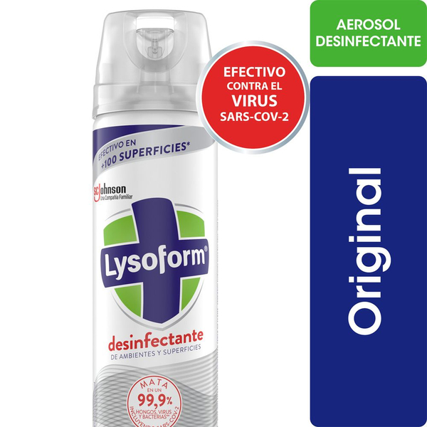 Desinfectante Aire de Montaña Aerosol Lysoform 360 ml