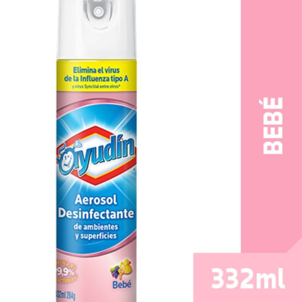 Desinfectante Expert Bebe Aerosol Ayudin 332 ml