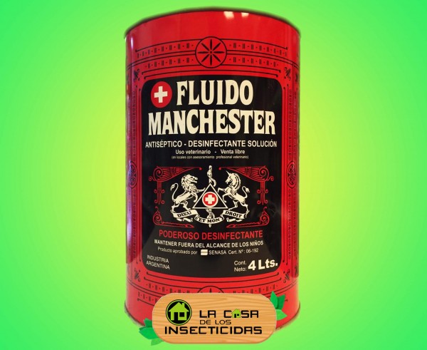Desinfectante Fluido Manchester 4 Lts