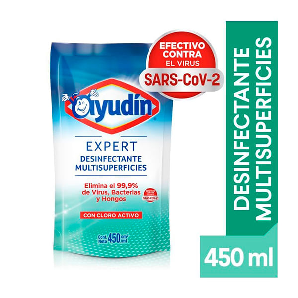 Desinfectante Multisuperficies Expert D Ayudin 450 ml
