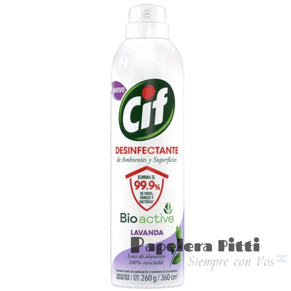 Desinfectante en Aerosol Original Cif 360 ml