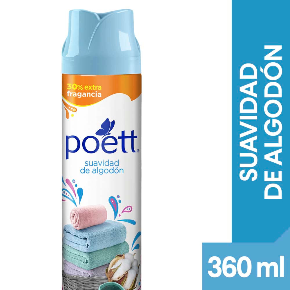 Desod.Amb Suavidad de Algodon Poett 360 ml