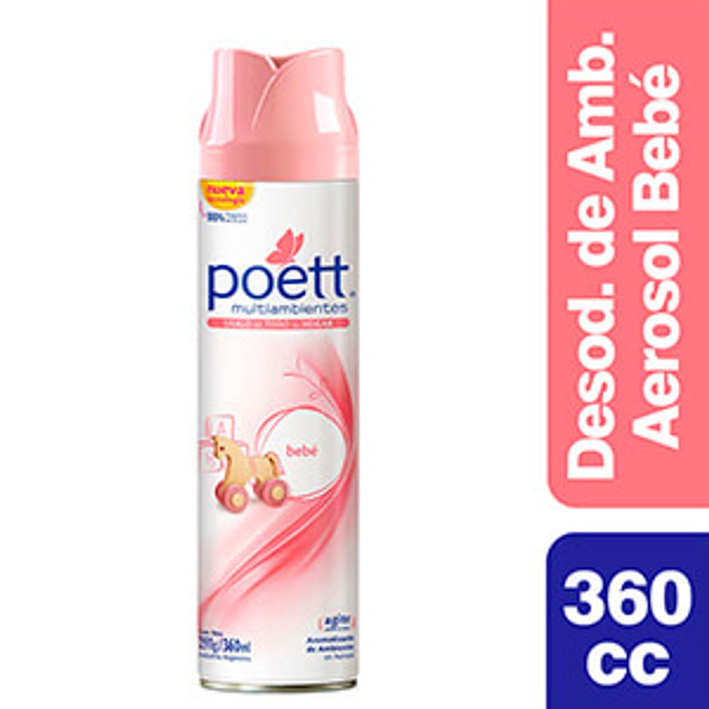 Desod.Amb Suavidad de Bebe Poett 360 ml