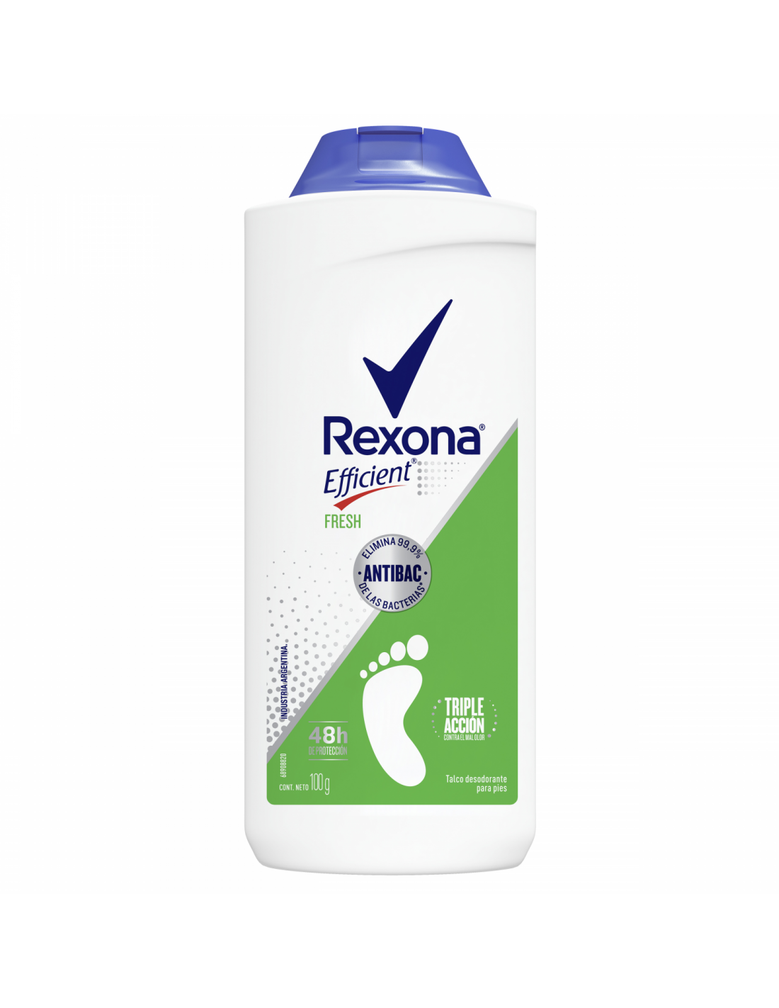 Desodorante P/Pies Efficient Fresh Pvo. Rexona 100 Grs