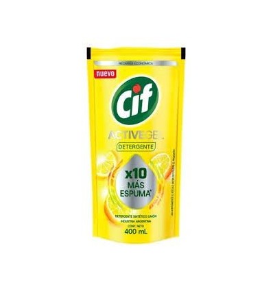 Detergente ActiveGel X10 Limon Cif 500 ml