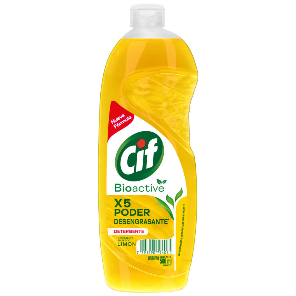 Detergente ActiveGel X10 Original Cif 500 ml