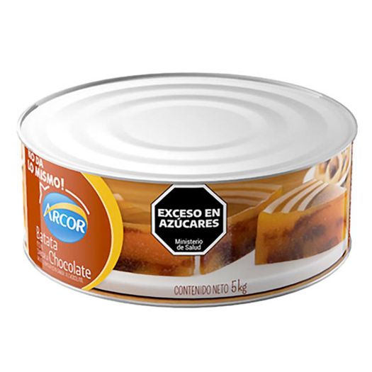 Dulce de Batata con Chocolate Lata Noel 5 Kgr